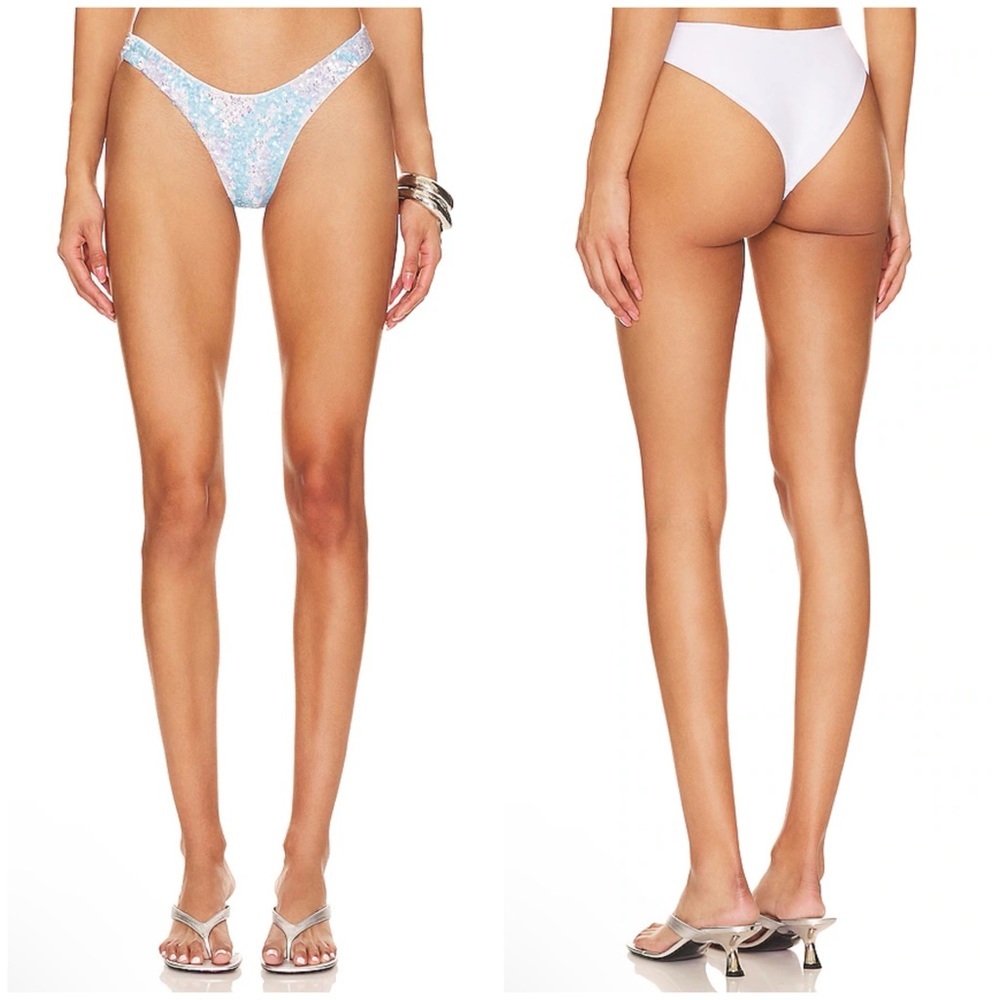 Oceanus Mora Bikini Bottom in Multi Size XS